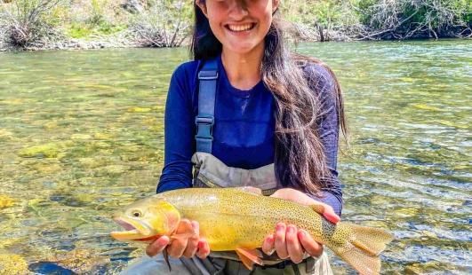 women’s intro to fly-fishing clinics