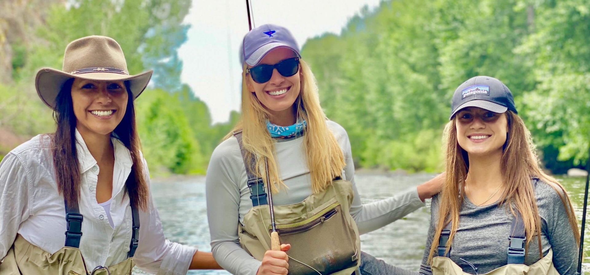 women's intro to fly-fishing clinics